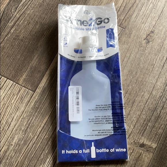 Other - Foldable wine bottle wine2go